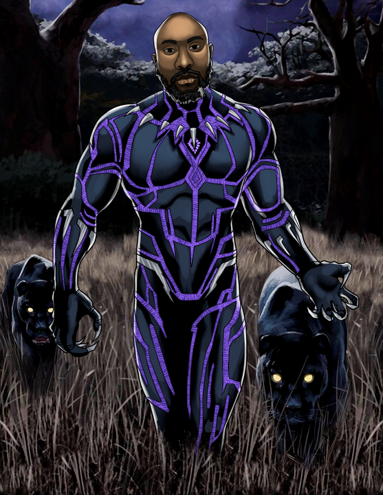 Spiritual Protection , Black Panther, Marvel Hero, product:turn-me-marvel-hero, Spiritual Protection