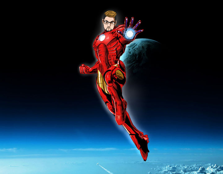 Unforeseen Blow , Iron Man, Marvel Universe, product:turn-me-marvel-hero, Unforeseen Blow