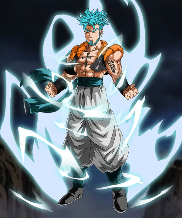 Full-power - Dragon Ball Custom Drawing , Dragon Ball, Dragon Ball Custom Drawing, Full-power, product:turn-me-saiyan, Vegito