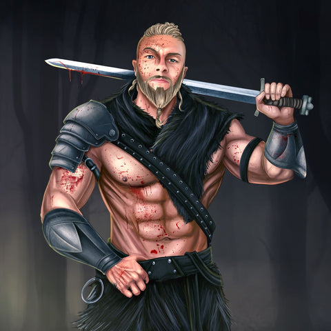 Rising Power , product:turn-me-pirate-premium, Rising Power, Viking Warrior, Vikings