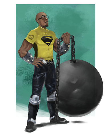Gravity - Marvel Personalized Digital Portraits , Gravity, Luke Cage, Marvel Hero, Marvel Personalized Digital Portraits, Marvel Universe, product:turn-me-marvel-hero