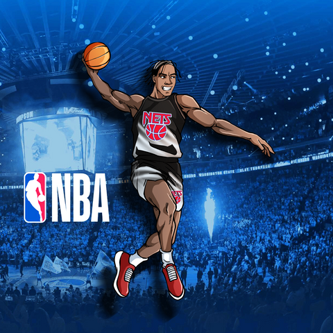 You Have To Do - Basketball Personalized Digital Portraits , Basketball Personalized Digital Portraits, basketball player, NBA basketball, product:turn-me-basketball-player, You Have To Do