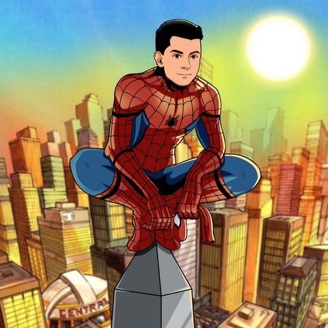 Sunshine Day , Marvel Hero, Marvel Universe, product:turn-me-marvel-hero, Spiderman, Sunshine Day