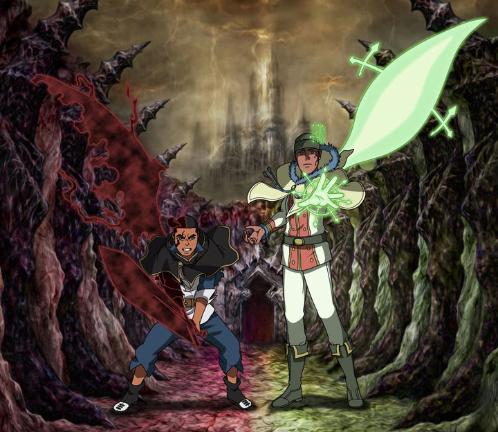 Concerted Attack , Asta, Black Clover, Concerted Attack, product:turn-me-magic-knight, Yuno