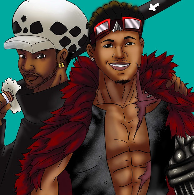 Irreplaceable Position , Eustass Kid, Irreplaceable Position, One Piece, product:turn-me-pirate, Trafalgar Law