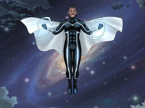 The Exploration Armor , Blue Marvel, Marvel Hero, Marvel Universe, product:turn-me-marvel-hero, The Exploration Armor