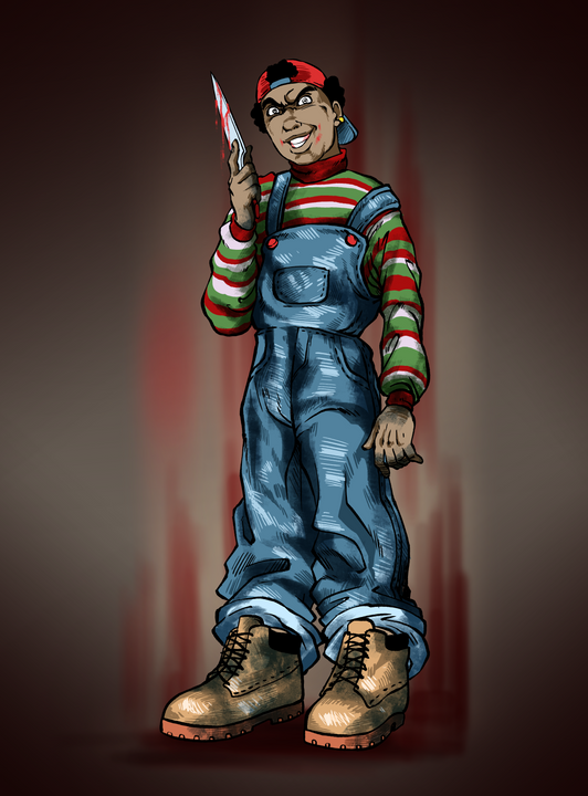 Killing - Chucky Custom Anime Portrait , Chucky, Chucky Custom Anime Portrait, Killing, product:turn-me-other
