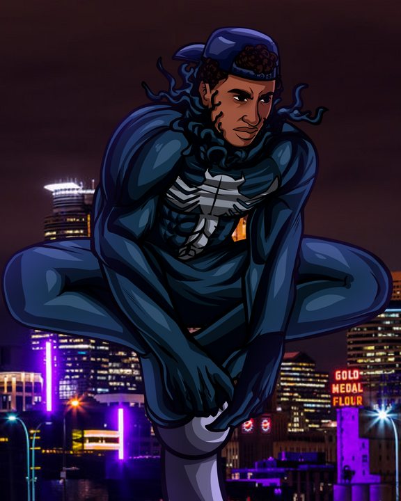 Black Spirit , Black Spirit, product:turn-me-marvel-hero, Venom