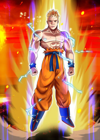 The Hope Of The Universe - Dragon Ball Art From Photo , Dragon Ball, Dragon Ball Art From Photo, Goku, product:turn-me-saiyan, The Hope Of The Universe