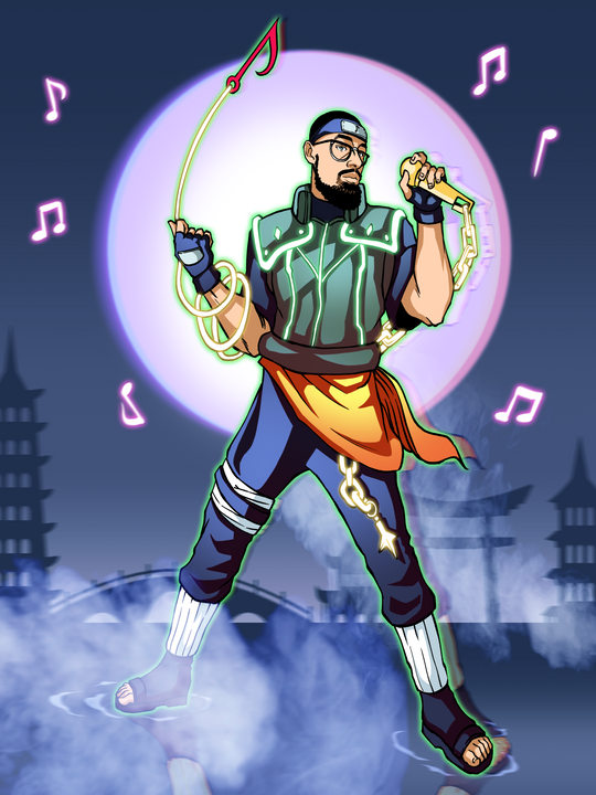 True Sound Shinobi - Naruto Art From Photos , naruto, Naruto Art From Photos, product:turn-me-ninja, True Sound Shinobi