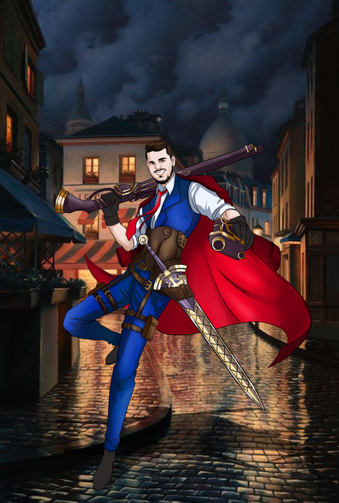 Talk To My Gun - Custom Anime Portrait , Custom Anime Portrait, Hero, product:turn-me-hero, Talk To My Gun