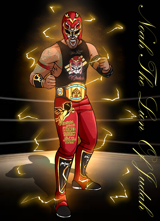 The lion of Judah , Noah, other, The lion of Judah, wrestler