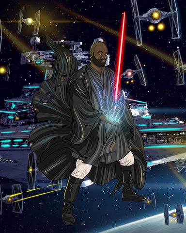 Lightsaber , Jedi Master, Lightsaber, Mace Windu, product:turn-me-hero, Star Wars