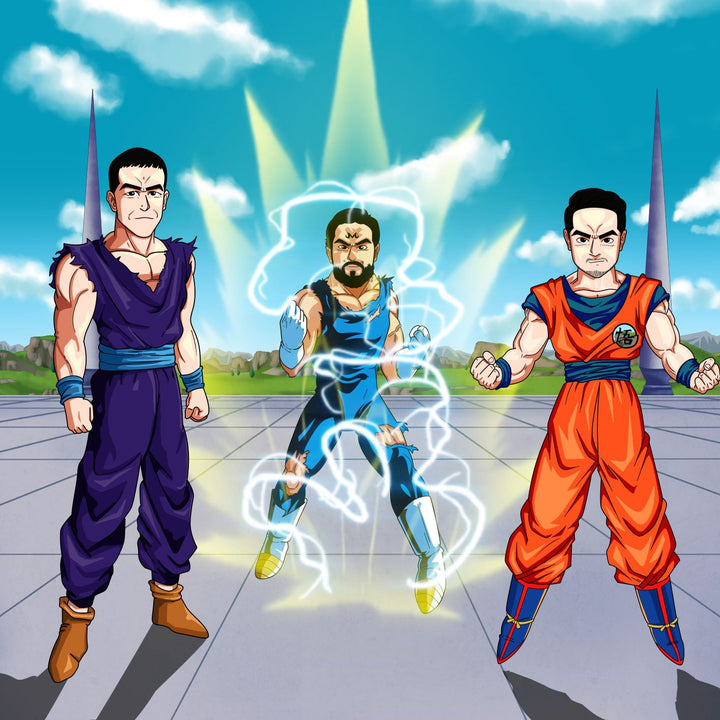Limitless Power , Dragon Ball, Gohan, Limitless Power, Majin Vegeta, product:turn-me-saiyan, Saiyan