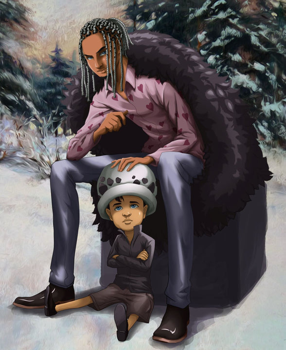 Full Protection , Corazon, Full Protection, One Piece, product:turn-me-pirate-premium, Trafalgar Law