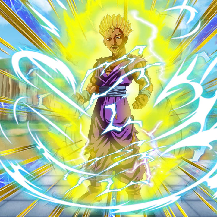 Death Warning - Dragon Ball Z Custom Drawing , Dragon Ball, Dragon Ball Z, Dragon Ball Z Custom Drawing, Gohan, product:turn-me-saiyan, Saiyan