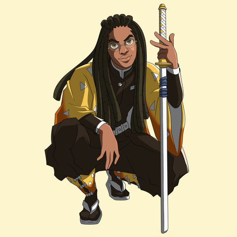 Shining Soul , Demon Slayer, Kimetsu no Yaiba, product:turn-me-demon-slayer, Shining Soul, Zenitsu