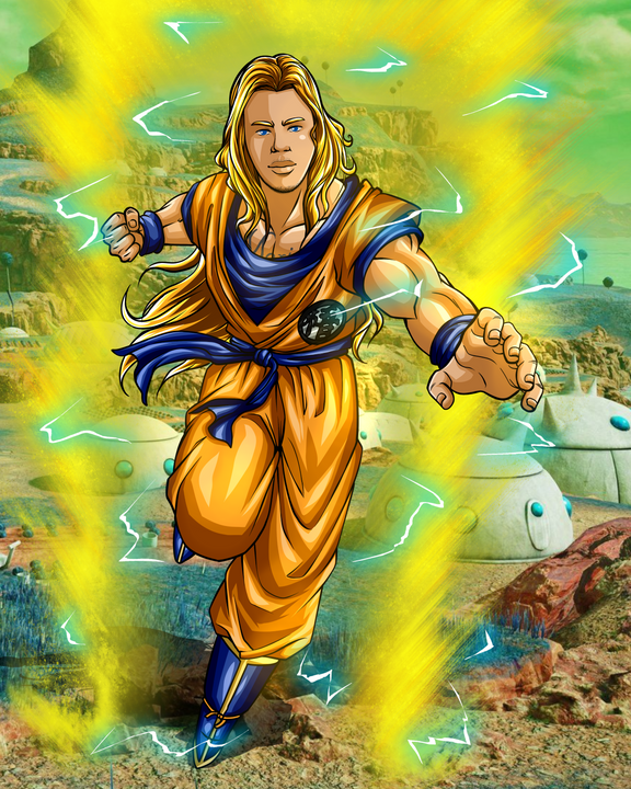 One Step Farther - Dragon Ball Custom Drawing , Dragon Ball, Dragon Ball Custom Drawing, Goku, One Step Farther, product:turn-me-saiyan