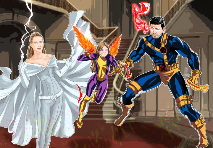 The Hero of Our Own Story , Cyclops, Emma Frost, Marvel Hero, Marvel Universe, product:turn-me-marvel-hero, Rachel Summers, The Hero of Our Own Story