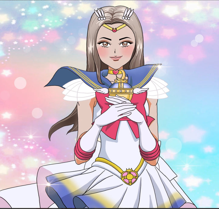 CHAMPION OF JUSTICE - SAILOR MOON CUSTOM ARTWORK , product:turn-me-other, Sailor Moon