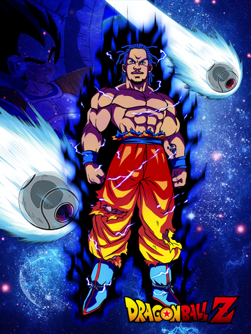 New Power - Dragon Ball Custom Anime Portrait , Dragon Ball, Dragon Ball Custom Anime Portrait, Goku, New Power, product:turn-me-saiyan