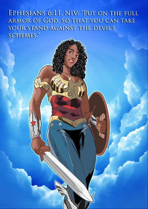 The Armor of God , DC hero, Nubia, product:turn-me-dc-hero, The Armor of God