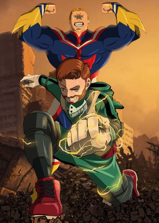 One For All , All Might, Deku, My Hero Academia, One For All, product:turn-me-hero