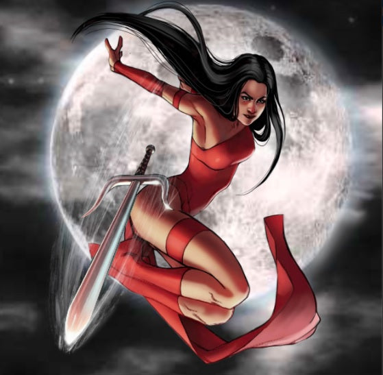 NIGHT FORCE - MARVEL CUSTOM ARTWORK , Elektra, FORCE - Marvel hero Customized Portrait, Marvel Hero, Marvel Personalized Digital Portraits, Marvel Universe, product:turn-me-marvel-hero