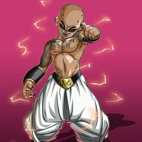 KID BUU - DRAGON BALL CUSTOM ARTWORK , Dragon Ball, Dragon Ball Anime Portrait, Kid Buu, product:turn-me-saiyan