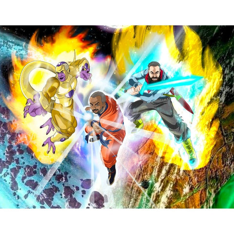 Freeza Goku Vegeta Trunks Super Saiyajin, goku, super-herói