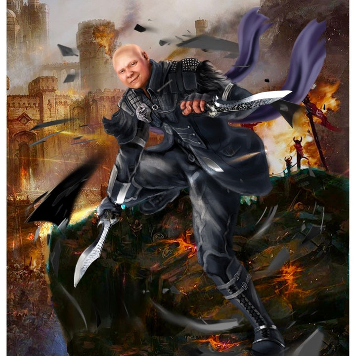 NYX ULRIC - FINAL FANTASY XV CUSTOM ARTWORK , FFXV, Final Fantasy XV, Nyx Ulric, other, product:turn-me-other-gold