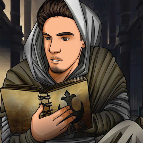 THE INTELLIGENCE - JEDI KNIGHT CUSTOM ARTWORK , Jedi Knight, product:turn-me-other, Star Wars, Star Wars Custom Anime Portrait, Stars War