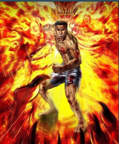 THE STRONGEST OF ALL - ANIMATED CUSTOM ARTWORK , Ohma Tokita, product:turn-me-other-gold