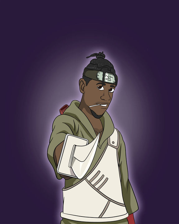 Fighting Solidarity , Fighting Solidarity, naruto, ninja, Omoi, product:turn-me-ninja