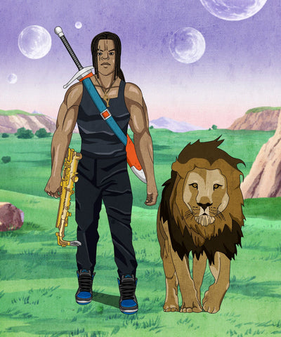 Lion Claw , Dragon Ball, Lion Claw, product:turn-me-saiyan, Saiyan, Trunks