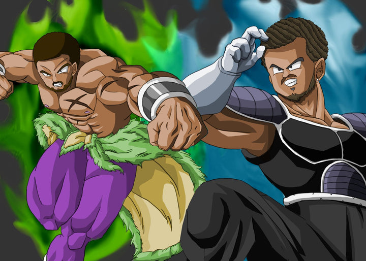 The Strongest Force , Broly, Dragon Ball, product:turn-me-saiyan, Super Saiyan, The Strongest Force, Yamcha