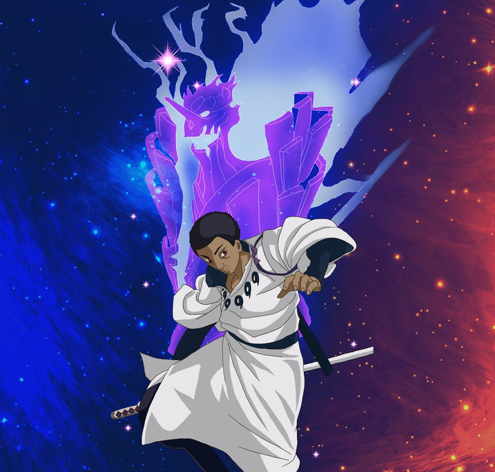 The Law - Naruto Portrait Illustration , Indra, naruto, Naruto Portrait Illustration, product:turn-me-ninja, Susanoo User, The Law