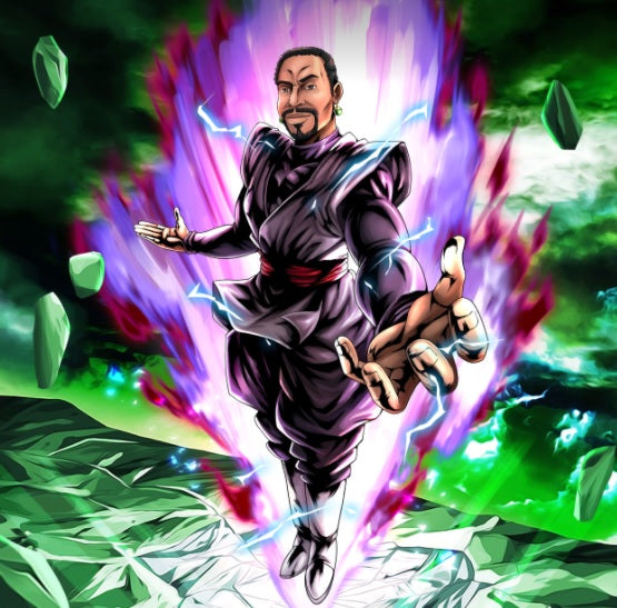 FIGHT ME - DRAGON BALL CUSTOM ARTWORK , Black Goku, Dragon Ball, Dragon Ball Anime Portrait, Dragon Ball Art From Photo, Dragon Ball Cartoon Illustration, Dragon Ball Custom Anime Portrait, Dragon Ball Custom Drawing, Dragon Ball Customized Portrait, Dragon Ball Digital Portraits, Dragon Ball Personalized Digital Portraits, Dragon Ball Portrait Illustration, Dragon Ball Super, Dragon Ball Z, Goku Black, product:turn-me-saiyan