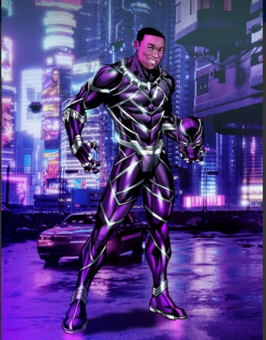 YOU GET TO DECIDE - BLACK PANTHER CUSTOM ARTWORK , Black Panther, Marvel Custom Drawing, Marvel Hero, Marvel hero Customized Portrait, Marvel Personalized Digital Portraits, Marvel Universe, product:turn-me-marvel-hero