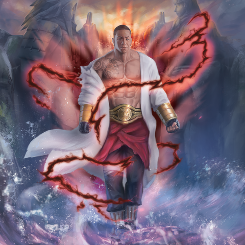 What Shinobi Respect - Naruto Custom Drawing , naruto, Naruto Custom Drawing, product:turn-me-ninja-gold, Raikage, What Shinobi Respect