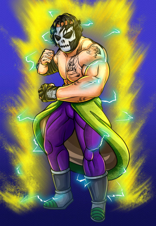 I am a God - Dragon Ball Custom Drawing , Broly, Dragon Ball, Dragon Ball Custom Drawing, I am a God, product:turn-me-saiyan