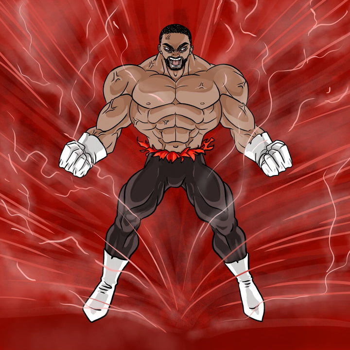 No Hope Of Winning - Dragon Ball Art From Photos , Dragon Ball, Dragon Ball Art From Photos, Jiren, No Hope Of Winning, product:turn-me-saiyan, the strongest fighter of Universe 11