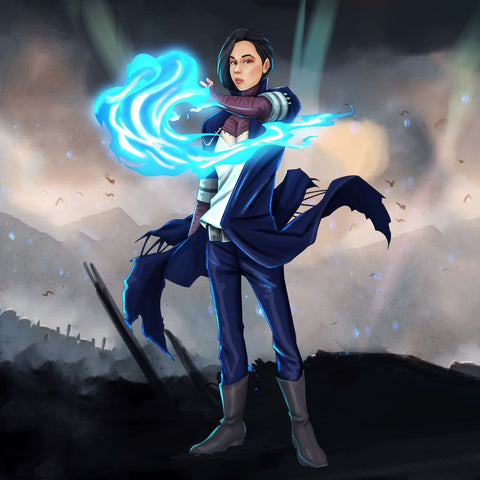 Being Insane - My Hero Academia Art From Photos , Being Insane, dabi, My Hero Academia, My Hero Academia Art From Photos, product:turn-me-hero