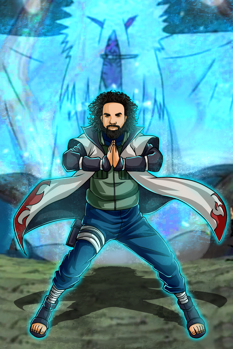 Fearless - Naruto Custom Drawing , Fearless, Hokage, Minato, naruto, Naruto Custom Drawing, product:turn-me-ninja