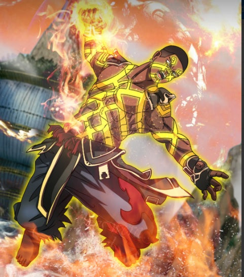 I CAN BE A HERO - FIRE FORCE CUSTOM ARTWORK , Fire Force, Fire Force Personalized Digital Portraits, product:turn-me-other