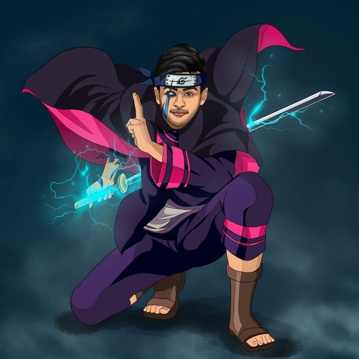 Different Path - Naruto Portrait Illustration , Boruto, Different Path, Hokage, naruto, Naruto Portrait Illustration, product:turn-me-ninja