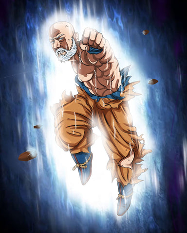One Step Further - Dragon Ball Portrait Illustration , Dragon Ball Portrait Illustration, Goku, One Step Further, product:turn-me-saiyan