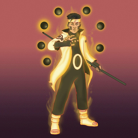 New Fate - Naruto Cartoon Illustration , naruto, Naruto Cartoon Illustration, New Fate, product:turn-me-ninja