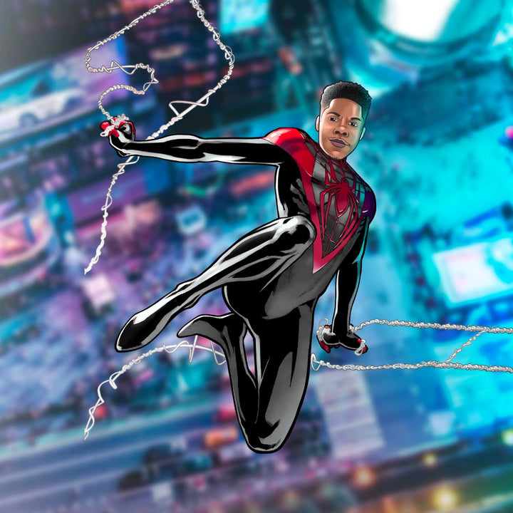 Great Responsibility - Marvel Art From Photos , Great Responsibility, Marvel Art From Photos, Marvel Hero, Marvel Universe, Miles Morales, product:turn-me-marvel-hero, Spiderman