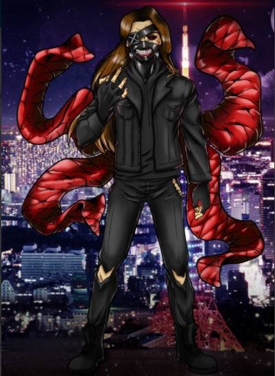 MESSED UP WORLD - TOKYO GHOUL CUSTOM ARTWORK , Kaneki Ken, product:turn-me-other, Tokyo Ghoul